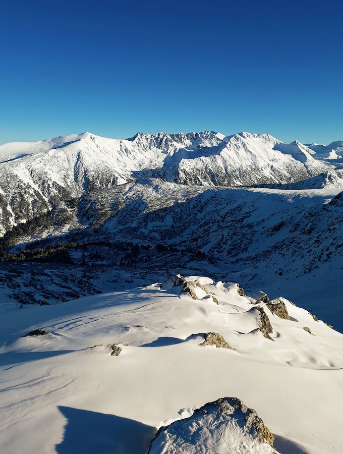 Bansko Accommodation - Skiing Bankso - View from the top of Todorka Peak